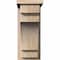 Ekena Millwork Mediterranean Smooth Corbel w/Backplate, Douglas Fir, 7 1/2"W x 14"D x 18"H COR08X14X18MED01SDF - alternate 4